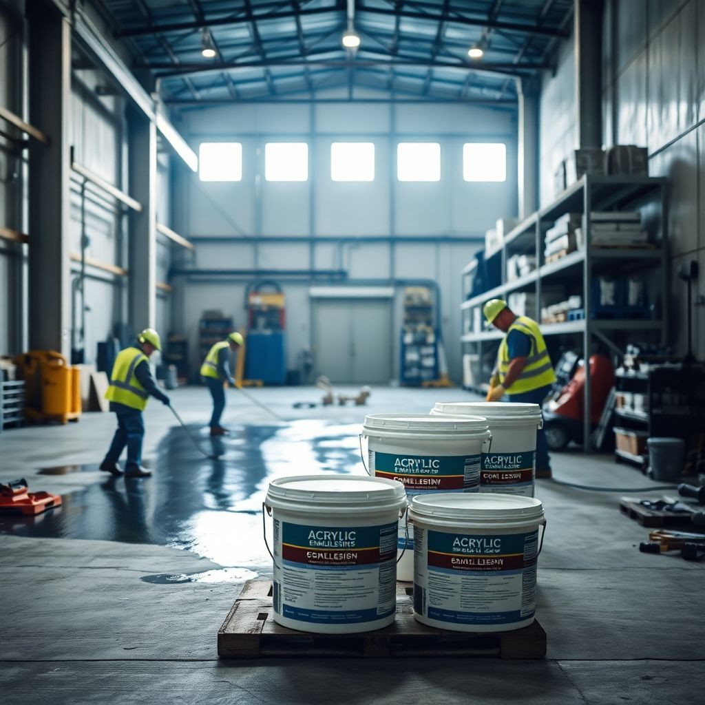 Emulsiones Acrilicas para Impermeabilizantes